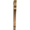 Ekena Millwork Olympic Traditional Smooth Bracket, Western Red Cedar, 3 1/2"W x 40"D x 44"H BKT04X40X44OLY01SWR - alternate 3